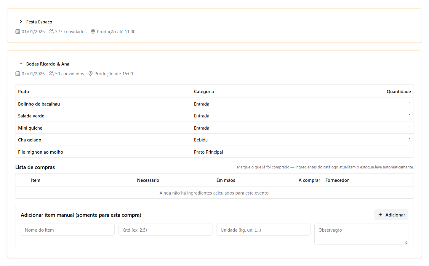 Lista de Compras Automatizada